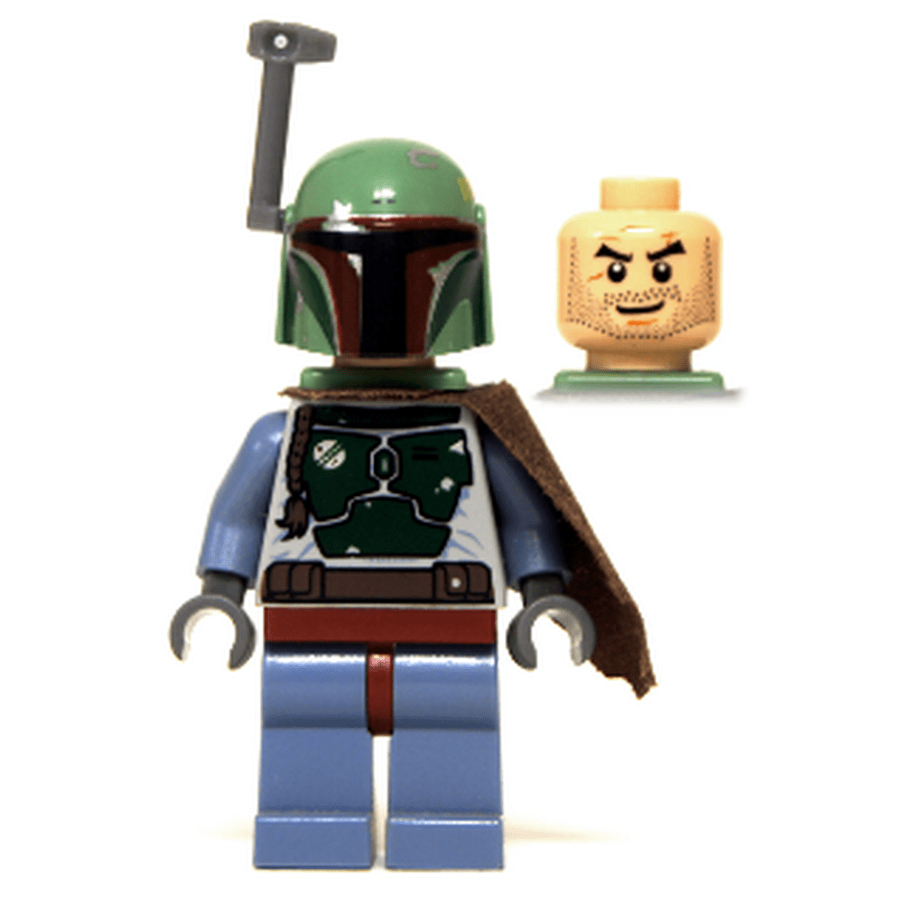 LEGO Star Wars Boba Fett - Pauldron, Helmet, Jet Pack Minifigure - Walmart.com - Walmart.com