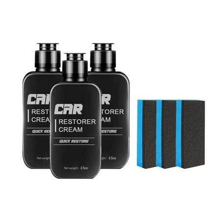 

Clearance!! Lunaluna Buhocolor Restaurador 3.5 Fl Oz Restaurador De PláSticos Para Auto Crema Restauradora De Autos Buhocolor Restaurador Plastico Crema Restauradora De Autos 100ml