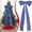 Talk about purple 6ft, variant on 6ft Giant Red Velvet Bow for Christmas Tree, Wreath & Garland, Indoor & Covered Outdoor Holiday Decoration, Window & Wall Luxury Ribbon
