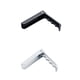 thumbnail image 2 of Gancho De Pared Plegable Con Ranuras Gancho Plegable De 90 Grados Montado En La Pared Gancho De Abrigo Plegable De Aluminio Espacial Para Entrada De Cocina De Baño Methold HA025857-01, 2 of 7