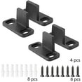 thumbnail image 3 of 4 Pieces Sliding Track Sliding Door Track Door Guide Sliding Door Floor, 3 of 5