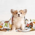 thumbnail image 4 of Yiaed Print Dog Blankets-Cat Blanket Washable for Couch Protection,Puppy Blanket, Soft Plush Reversible Throw Furniture Protector-Large, 4 of 8