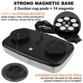 thumbnail image 4 of ASPL 2pcs 48LED Roof Top Strobe Lights, High Visibility Emergency Safety Warning LED Mini Strobe Light bar with Magnetic Base for, 4 of 6