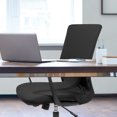 thumbnail image 1 of BESTYASH Universal Black Office Chair Cover Stretchable Protector Slipcover for Rotating Computer Chairs, 1 of 6