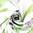 thumbnail image 4 of Lavender Butterfly Shower Curtain, Purple Flowers and Sage Green Leaves Bathroom Shower Curtain, Nature Watercolor Plant Bath Curtain Set with Shower Curtain Hooks, 72X72 Inches, 4 of 6
