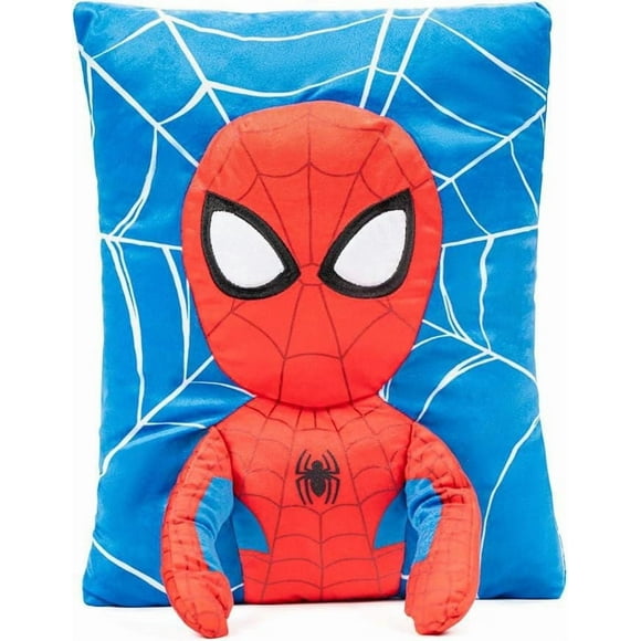 Spider-Man Kids 3D Snuggle Pillow, 100% Polyester