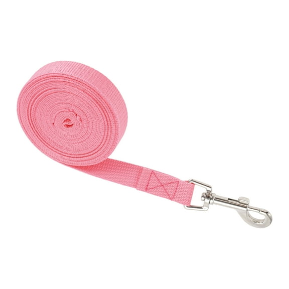 Unique Bargains Training Dog Leash 32.8ft Long Puppy Leashes for Small Medium Dogs Puppy for Training Pink