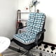 thumbnail image 4 of Cojín de Suelo Capitoné para Silla de Oficina | Tejido Flocado Transpirable | Bandas Elásticas Antideslizantes | Cojín Reclinable Acolchado Ergonómico para Casa, Salón, Tatami y Silla de Ordenador, 4 of 6