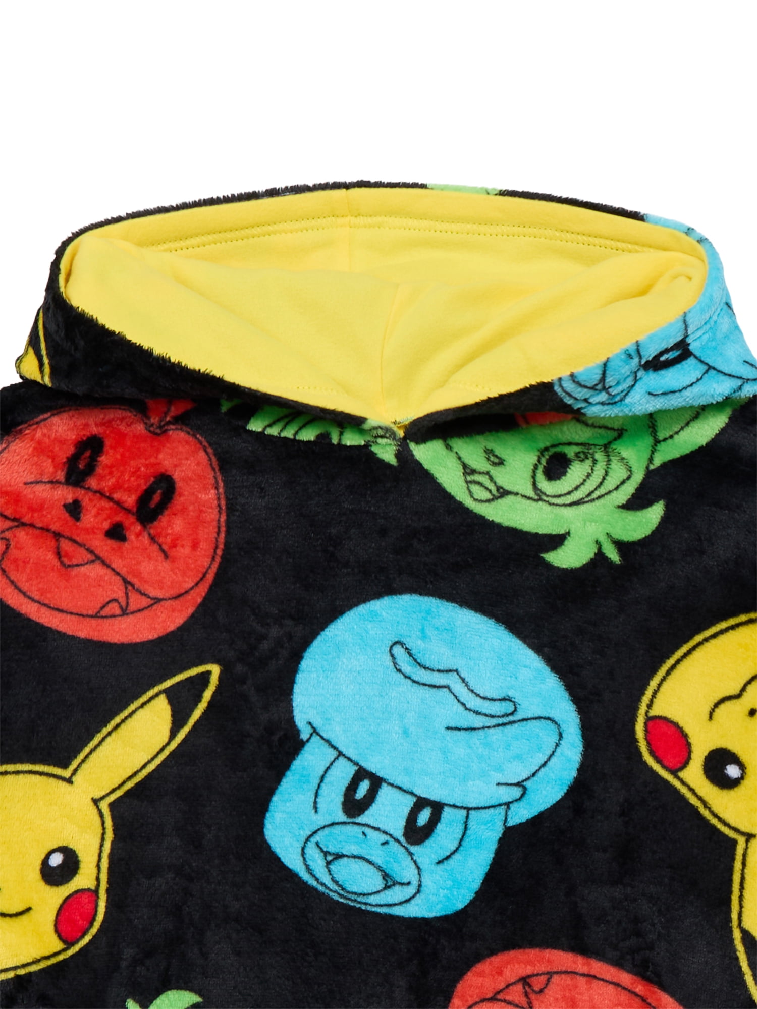 Pokémon Boys Oversized Hooded Sleeper, Sizes S-XL