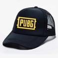 thumbnail image 2 of Gorra de béisbol con estampado de PUBG para hombre y mujer, sombrero con visera de malla, ajustable, Unisex, 2 of 4
