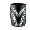 thumbnail image 2 of Sweet Home Collection 5 Piece Bathroom Accessory Set, Sinatra Black, 2 of 6