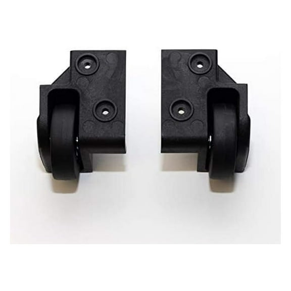 Pelican 1510 / 1560 Replacement Wheel housings(Left & Right) & 2 Wheels, Black