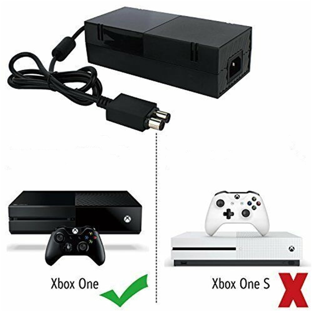 Xbox One Power Supply Brick 100240V Xbox One AC Adapter Cord Replacement Charger Power Box with