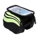 thumbnail image 2 of Tubo Impermeable Ciclismo Bicicleta Marco Alforjas Cabeza Delantera Tubo Superior Teléfono Pantalla Táctil Bolsa Verde Lima, 2 of 3