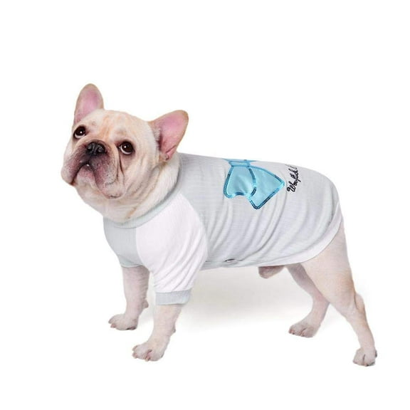 BT Bear Pet Clothes, Dog Vest Spring Summer Shirt Cotton Girl Costume T-Shirt for Chihuahua Yorkshire Terrier (FB, Green)