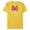Yellow, variant on Minnie Mouse Niece Head Icon Magic Family Trip- Short Sleeve Blended T-Shirt for Adults - Customized-Yellow