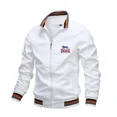thumbnail image 4 of 2024   LONSDALE Logo Aviator Stand Collar Jacket Men‘s Casual Slim Baseball Jacket Latest Spring Fashion High Quality Jacket, 4 of 7