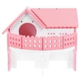 thumbnail image 1 of Shisuyan Centre d'Activités pour Hamster Cachette pour Gerbilles PVC Blanc 1 PCS, 1 of 8