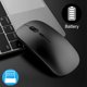 thumbnail image 1 of Ratón inalámbrico compatible con Bluetooth con luz RGB recargable por USB para ordenador portátil, PC, Macbook, ratón para juegos de 2,4 GHz y 1600 DPI, 1 of 7