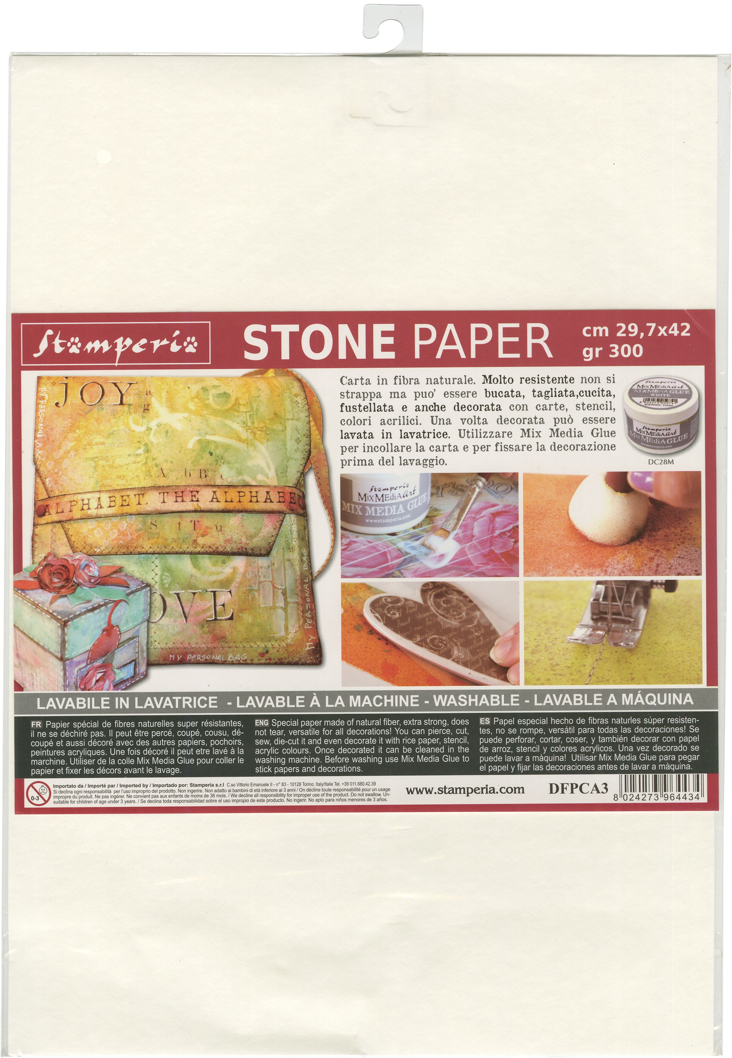 Washable Stone Paper-A3