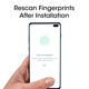 thumbnail image 5 of Protector de pantalla AmFilm Ultra Glass para Galaxy S10 Plus, paquete de 2, 5 of 8