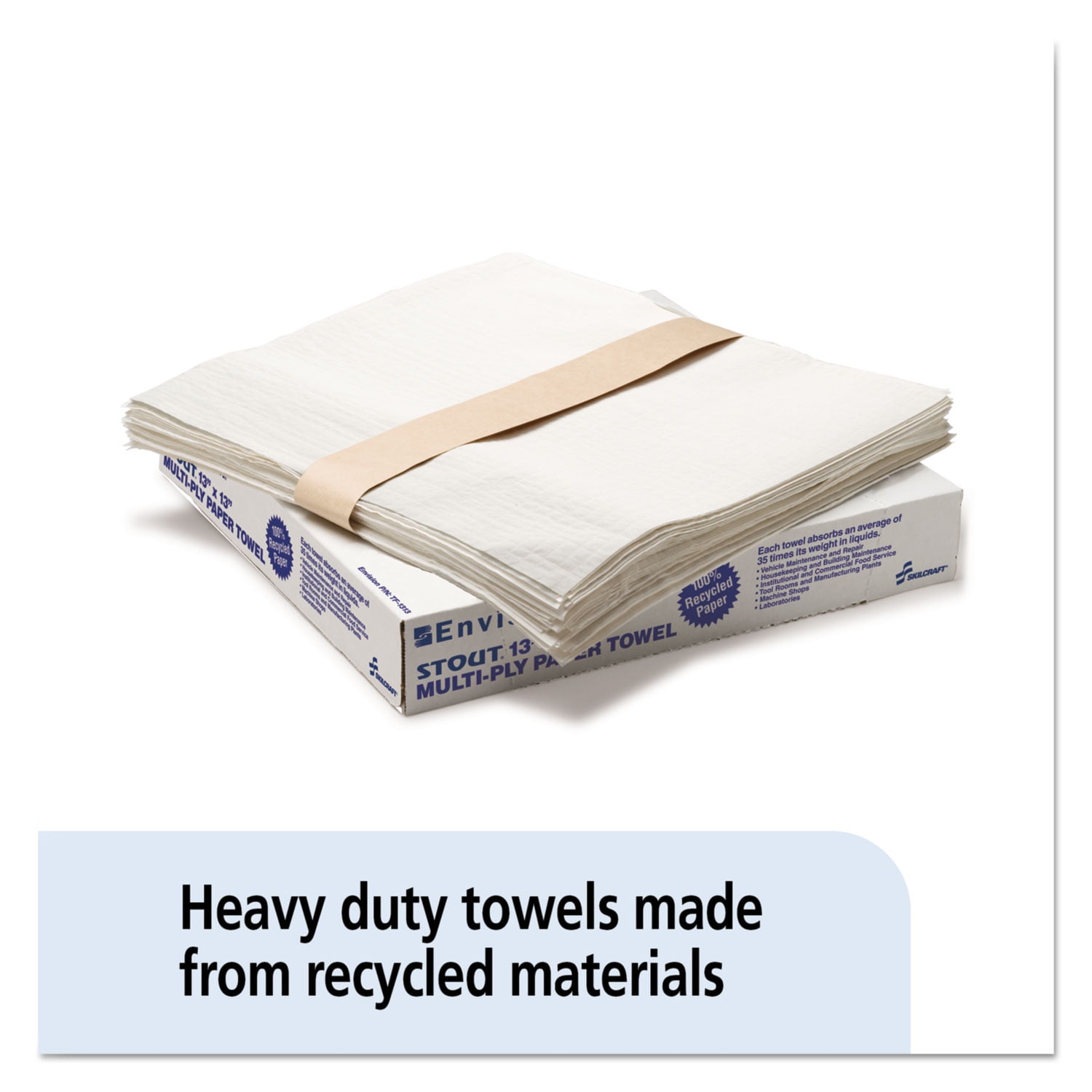 AbilityOne 7920008239773, SKILCRAFT, Total Wipes II Towel, 14.25 x 