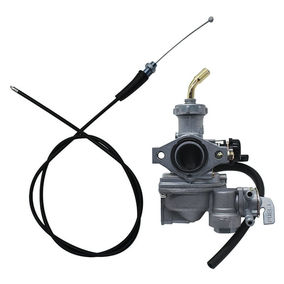 LABLT Carb Carburetor & Throttle Cable Fit For Honda ATV ATC 70 90 110 125 TRX125 C02220