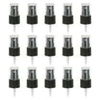 50 Pcs Black Spray Top, 20/410 Fine Mist Sprayer Reusable Replacement Spray Bottle Pump Plastic Top
