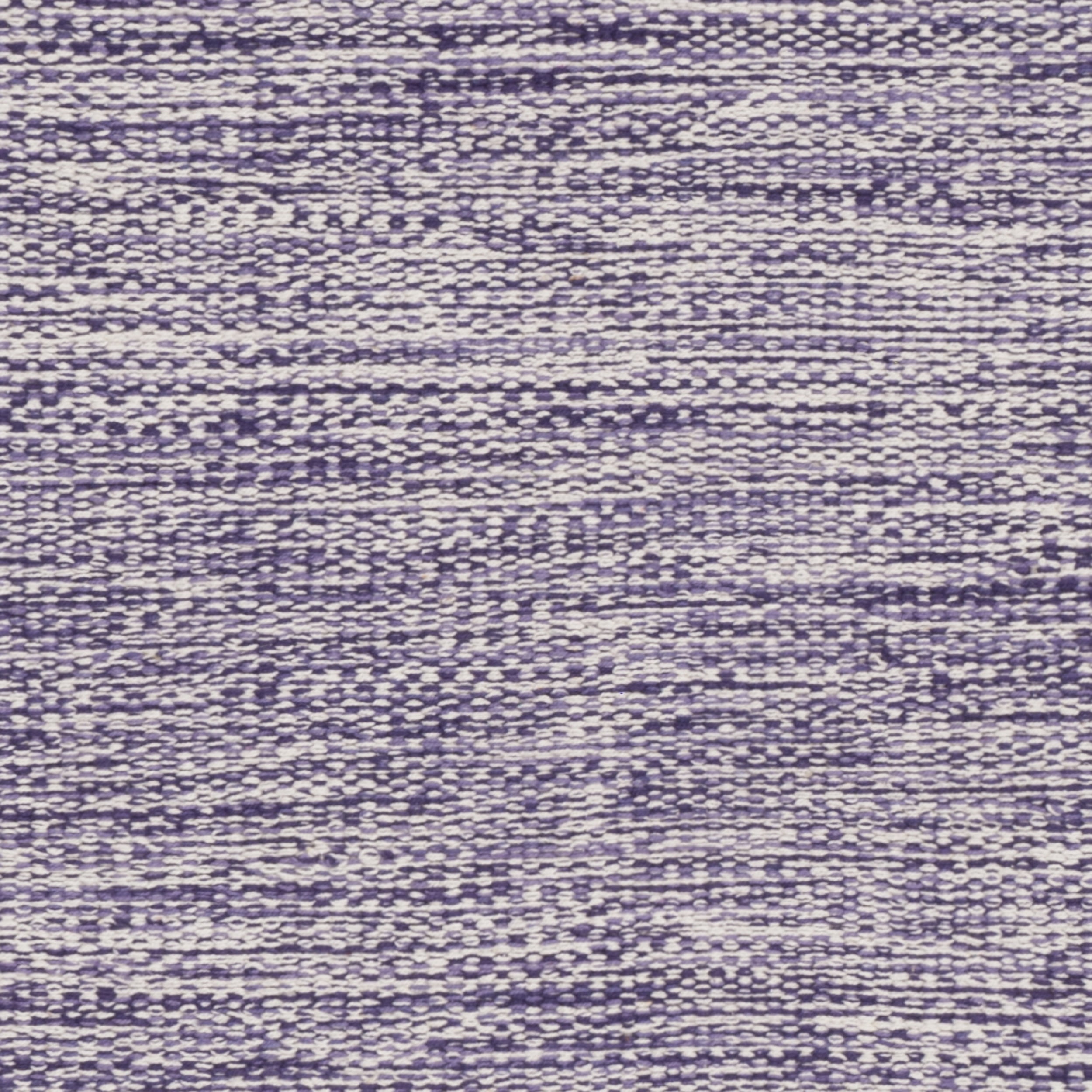SAFAVIEH Montauk Justin Solid Braided Cotton Area Rug, Purple, 3' x 5'