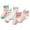 Girls/5 Pairs-A, variant on Cotton Ruffle Anti-Slip Anckle Socks for Newborn Toddlers Little Girls(7 Pack）