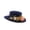 D, variant on Fashion Women's Hat ,Hats for Women Wide Brim Panama Hat Dress Felt Hats with Vintage Floral Decor Mother's Day Gift
