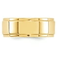 thumbnail image 2 of Primal Gold 14 Karat Yellow Gold 8mm Flat with Step Edge Band Size 14, 2 of 6