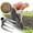 Silver, variant on Mineart Gardenia Iron Weeding Rake, Iron Rake 2.0 for Gardening and Weeding, Ironrake Heavy-Duty Weed Rakes Carbon Steel