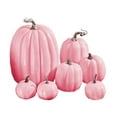thumbnail image 2 of DAMAI 7 Pcs Assorted Sizes Fall Artificial Pumpkins,Harvest Pumpkins Faux Foam Pumpkins,Outdoor Faux Fake Foam Pumpkins for Fall Harvest, Halloween, Thanksgiving, Wedding, Table, Home Decor, 2 of 7