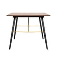 thumbnail image 3 of Mesa Comedor Desayunador 160x90cm Mundo In  Antecomedor Luxo Nogal, 3 of 8