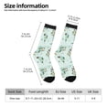 thumbnail image 2 of KLL World Travel Map Print Cool Socks Men's Women's Crew Socks Funny Crazy Novelty Stockings, 2 of 6