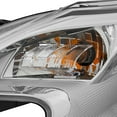 thumbnail image 3 of AKKON - Fits 2014-2016 Nissan Versa Note Chrome Headlights Headlamp Pair Driver Left+Passenger Right 2014 2015 2016, 3 of 6