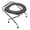 Silver 42cm, variant on NFTIGB Folding Toilet Chair Portable Commode Chair Stainless Steel Ergonomic Commode for Adults 42cm / 16.54in[cite: 1]