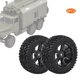 thumbnail image 1 of Llantas Anchas RC Car Tyre, 4pcs / Set RC Car Wheel Tire, Control Remoto Car RC Truck Para RC Crawler Car WPL C14 C24 RC Car ANGGREK RC Tires, 1 of 8