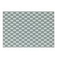 thumbnail image 1 of Black and White Cutting Board, Patchwork Inspired Geometric Triangles with Monochromatic Line Art Design, Decorative Tempered Glass Cutting and Serving Board, Small Size, Black White, by Ambesonne, 1 of 1