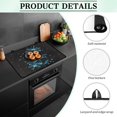 thumbnail image 6 of Renewold Stove Top Cover for Cooktop, Electric Stove Protector Cover Non-skid Oil-proof Induction Electric Stove Top Cover Versatile Mat Easy to Clean, Rose Dragonfly Blue, 6 of 7