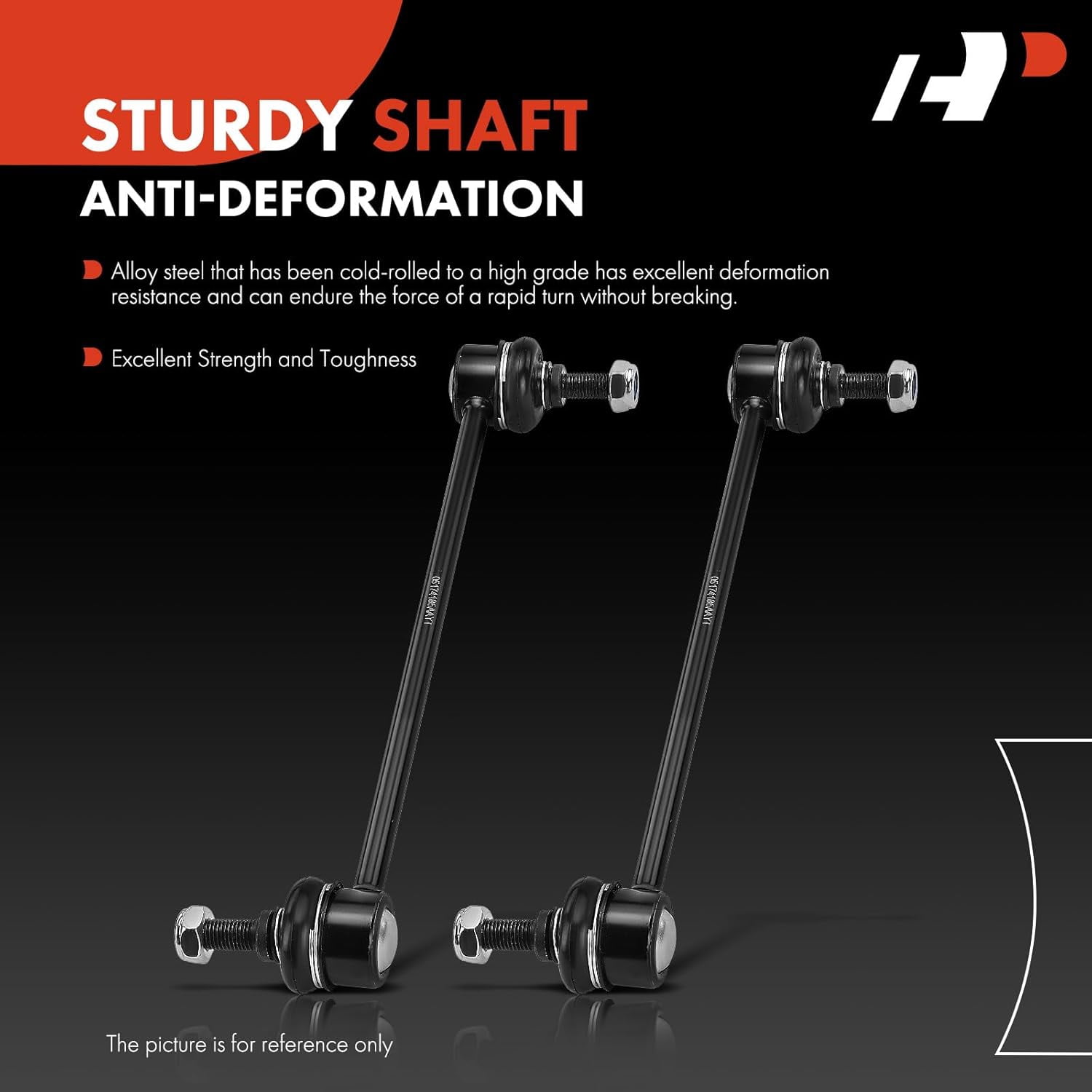 A-Premium 2Pcs Front Sway Bar Link Stabilizer Link Kit Compatible with Dodge Caliber 2007-2008, Chrysler Sebring 2007-2008