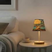 YAZAOO Table Lamp Creative Celestial Garden Pattern Simple Pattern Night Light