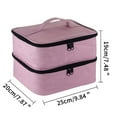 thumbnail image 2 of Nail Polish Organizer Case,Portable Double-Layer Nail Polish Organizer with Compartments,Travel Nail Polish Carrying Case for Manicure Tools Storage, 2 of 8