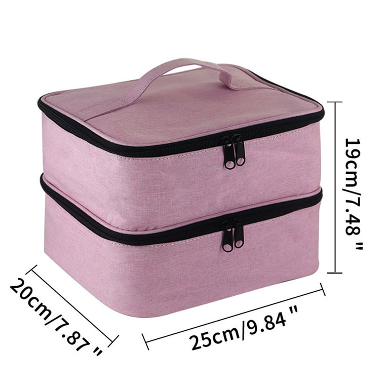 Buy Wholesale China Double Side Universal Clear Nail Polish Organizer Box  Nail Tools Holder Case & Travel Nail Polish Carrying Case at USD 14