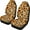 Sunflower Leopard Print, variant on ZIATUBLE Aztec Tribal Horse Car Front Seat Covers Soft Car Seat Covers Front Seats Only 2 Packs Universal for Cars SUV Trucks Stylish Driver Seat Covers Auto Interior Accessory for Women