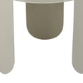 thumbnail image 4 of Plant Stand Table, 1 Shelf, Gray Metal Frame, Round 14 Inch Top, 4 of 5