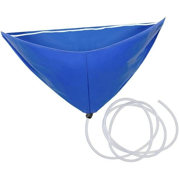 Air Conditioner Washing Bag, Air Conditioner Cleaning Cover for Wall Mounted Waterproof Split Cleaning Tool for Household AC Units, with Hose