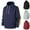 Black, variant on LpwkSSA Men's Casual Hooded Sweatshirt Fashion Pullover with Side Stripe Splicing Long Sleeves Soft Breathable Fabric Comfortable Daily Wear Outdoor Sports Gray L