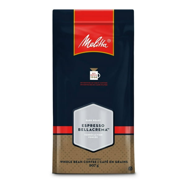 Melitta Espresso Bella Crema Whole Bean Coffee